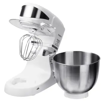 1000 W 5L Mutfak Gıda tezgah mikseri 6 hız Paslanmaz Çelik Kase Yumurta Çırpma - Blender hamur karıştırıcı makinesi Makinesi Mutfak Pişirme Araçları