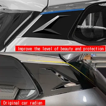 2020 corolla cross özel refitted arka cam panelinin ABS malzeme dış dekorasyonu için uygundur 3