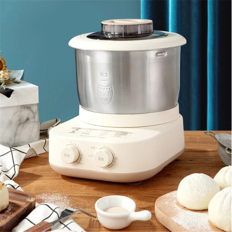 220 V 3.5 L Ev elektrikli hamur karıştırıcısı Otomatik 2 İn 1 Fermente karıştırma makinesi Mutfak yiyecek mikseri Ekmek