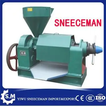 25-35 kg/saat Soya fıstık yağı basın baskı makinesi ticari yağ baskı makinesi