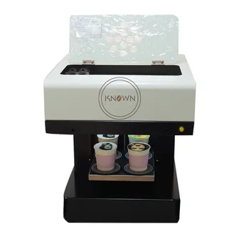4 Bardak Latte Sanat Kahve Yazıcı Makinesi Kek, Cappuccino, şeker
