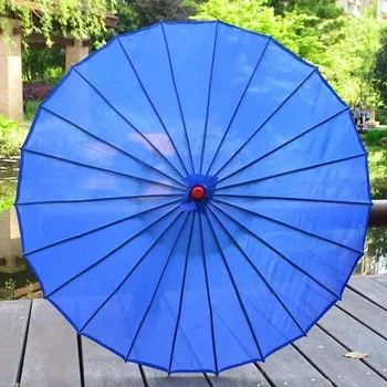 40 adet Ücretsiz Kargo Zanaat araba şemsiyesi Gölge Fan Klasik Çin Yağlı Kağıt Şemsiye Dans Sahne Çocuk DIY Japonya Şemsiye