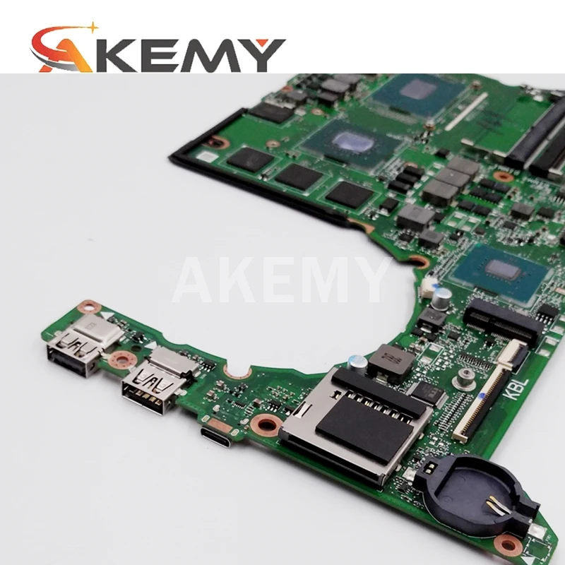 Akemy DABKLAMB8B0 GL503VD Için ASUS GL503V GL503VD FX503VD FX503VM GL503GE dizüstü anakart CPU i7 7700HQ GTX1050 DDR4 5
