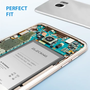 Akıllı Telefonlar Pil Samsung Galaxy S7 S8 S8 Artı S9 S9 Artı Orijinal Yüksek Kapasiteli Bateria 3000-3500 mAh Yedek Batterie
