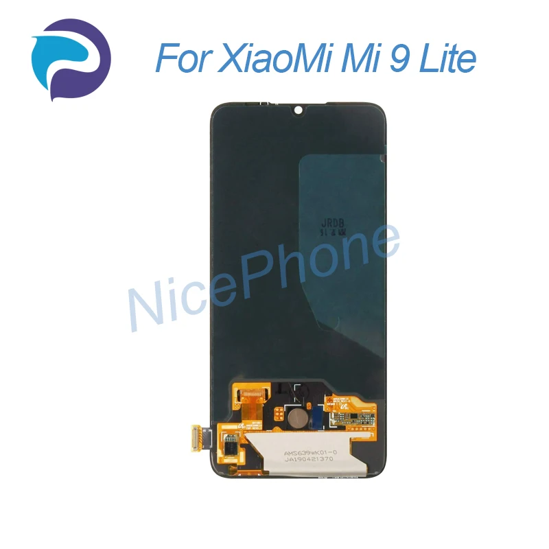 AMOLED ıçin Xiao mi mi 9 Lite LCD ekran dokunmatik ekran digitizer değiştirme 6.09