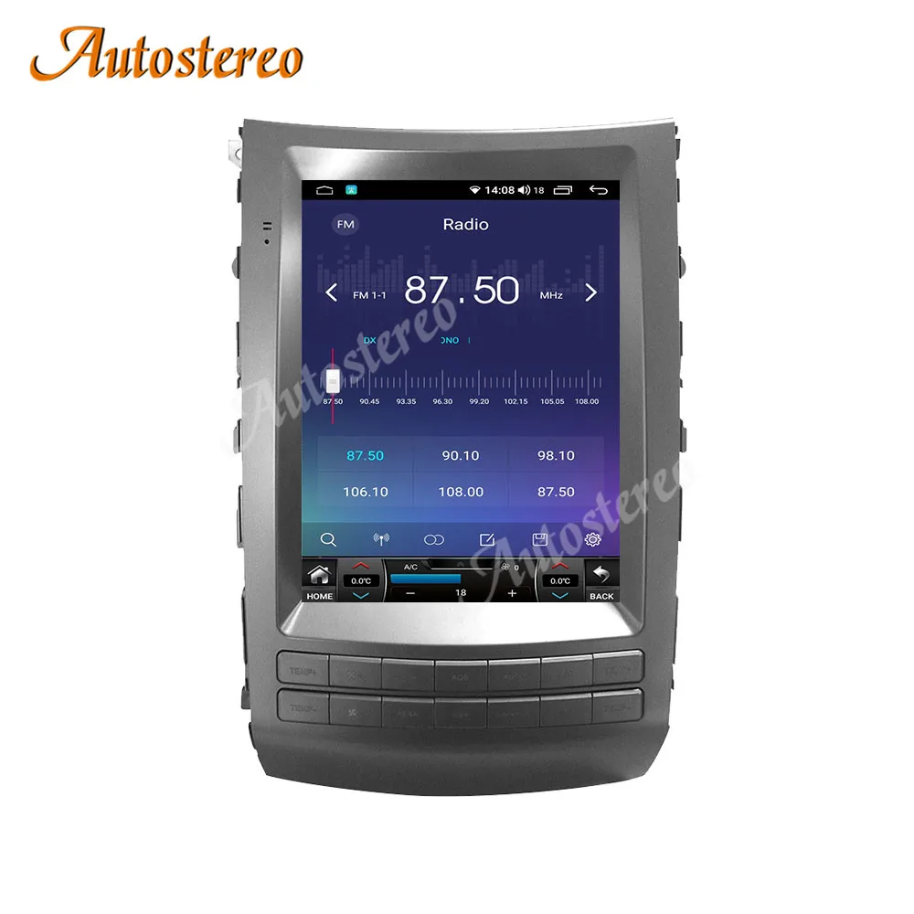 Android 10 6 + 128G Dikey Ekran Araba GPS Navigasyon İçin Hyundai Velax İ55 Oto Radyo Stereo Ana Ünite Multimedya Oynatıcı Carplay