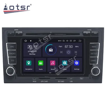 Android 11 128 GB Araba Radyo Audi A4 S4 RS4 2003-2012 Ses Multimedya Oynatıcı GPS Navigasyon Otomatik Stereo Kafa Ünitesi Carplay 3