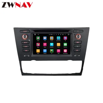 Araba Multimedya Oynatıcı Android 8.0 kafa ünitesi İçin BMW E90 E91 E91 E92 E93 2005-2012 gps navigasyon radyo oto dvd stereo BT