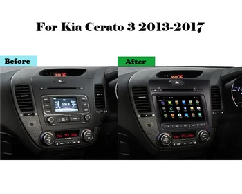 Araba Radyo Multimedya Video Oynatıcı Navigasyon GPS Kıa K3 Cerato Forte 2013-2017 Için 3 YD Tuner Sağ El Sürücü Android 10 2 + 32 GB