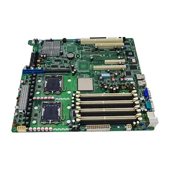 Asus için DSBF-D / 1U Masaüstü Anakart Xeon DualCore Intel 5000 P DDR2 1333FSB VGA SATA2 Anakart