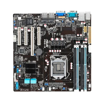 ASUS P9D-M Intel C224 DDR3 32 GB Soket 1150 Kiti Xeon Core i3 Cpu VGA 4×SATA III USB 3.0 uATX Orijinal masaüstü bilgisayar Anakart
