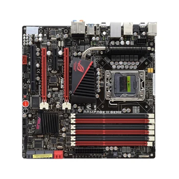 ASUS Rampage III GENE Oyuncu Ülke R3G LGA 1366 Intel X58 DDR3 24 GB Core i7 Extreme / Core i7 CPU Masaüstü Oyun Anakart Kiti 5