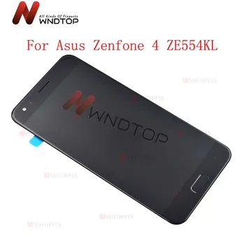 ASUS Zenfone 4 ZE554KL LCD 2017 Için ekran Paneli dokunmatik ekranlı sayısallaştırıcı grup Için Çerçeve İle Zenfone 4 ZE554KL Z01KD Ekran