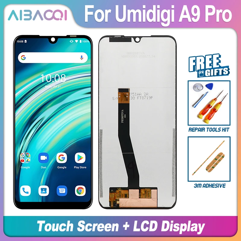 AıBaoQı Dokunmatik Ekran + LCD ekran Bileşen Değiştirme Için Umıdıgı A9 Pro/A7/A7S / A7 Pro / A5 Pro / Z / Süper / BISON Telefon