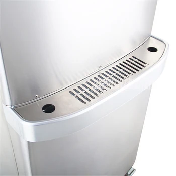 BX568CTREL 220 V 4200 W Güçlü Çıkış Gücü Çift Sistemi Tam Paslanmaz Çelik Ticari Yumuşak Dondurma Yapma Makinesi Krem Makinesi