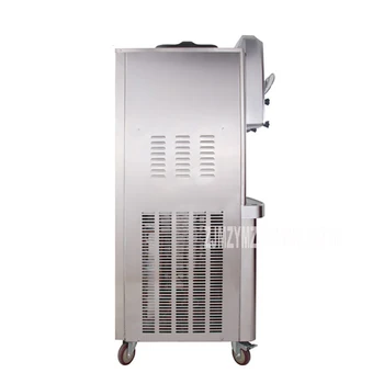 BX568CTREL 220 V 4200 W Güçlü Çıkış Gücü Çift Sistemi Tam Paslanmaz Çelik Ticari Yumuşak Dondurma Yapma Makinesi Krem Makinesi 1