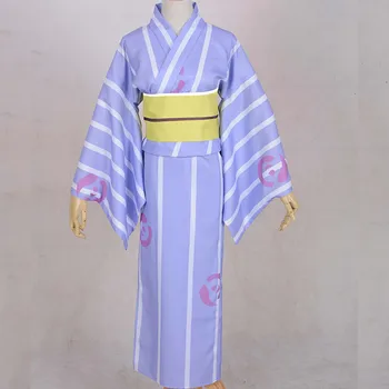 Cevher hiçbir Imouto ga Konnani Kawaii Wake Ga Nai Gokou Ruri Lolita Elbise Cosplay Kostüm Kimono + Kemer + Ilmek