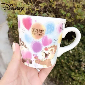 Disney Pooh Dikiş Su Bardağı Mermaid Seramik Kupa Kupa Kahve Fincanı Hediye Koleksiyonu Fincan