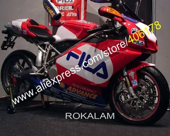 Ducati 2003 2004 Için ABS Plastik Cowling 749 999 Aksesuarları 749 s 999 s 03 04 Motosiklet Fairing (Enjeksiyon)
