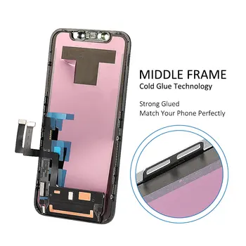 EK Pro Yükseltme Hücre İçi Ekran İçin iPhone 11 11 Pro 11 Pro Max LCD Ekran Değiştirme İle Hiçbir Ölü Piksel Dokunmatik Meclisi Gerçek Ton