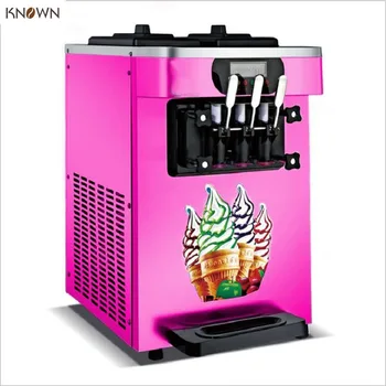 Elektrikli yumuşak dondurma makinesi mini yumuşak dondurma makinesi tayland dondurma makinesi ticari dondurma yapma makinesi 5