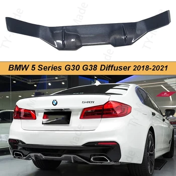 G30 G31 G38 Karbon Fiber Arka Tampon Dudak DİFÜZÖR BMW için rüzgarlık G30 G31 G38 M Tech M Spor 2017 2018 2019 2020 2021 MP Tarzı