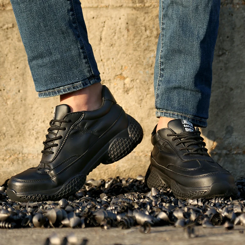 Güvenlik İş Ayakkabıları Erkek güvenlik ayakkabıları Erkekler Hafif iş çizmeleri Erkekler Çelik Burunlu Ayakkabı İş Güvenliği botları Erkek Endüstriyel Ayakkabı