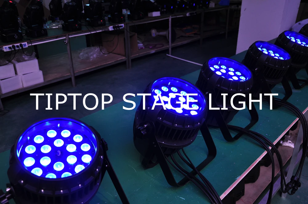 İndirim Fiyat 8 Paket 18x12 W RGBW Profesyonel Tasarım LED Par Yakınlaştırma Par Can sahne ışık Sessiz Çalışma İfade Yakınlaştırma Motor