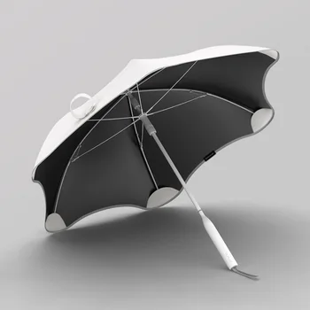 Kadın Plaj güneş şemsiyesi 2021 Otomatik Taşınabilir koruma şemsiyesi Düğün Veranda Paraguas Mujer Gelin Şemsiye ZP50YS 0