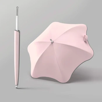 Kadın Plaj güneş şemsiyesi 2021 Otomatik Taşınabilir koruma şemsiyesi Düğün Veranda Paraguas Mujer Gelin Şemsiye ZP50YS 1