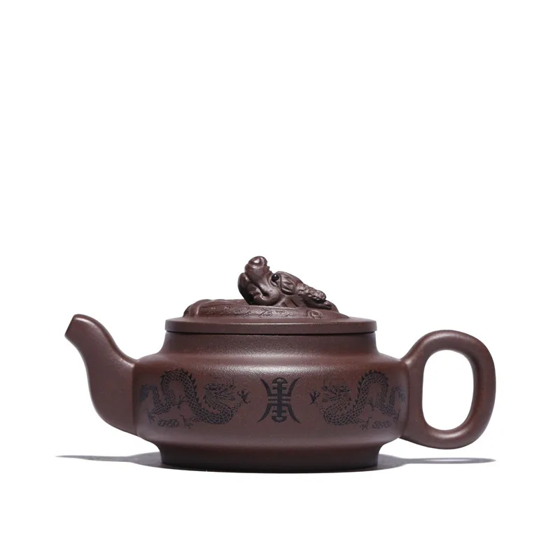 Küçük çay soyunmuş cevher eski mor kil panlong out hediyeler toptan özel bir üretici acenteyi taahhüt eder