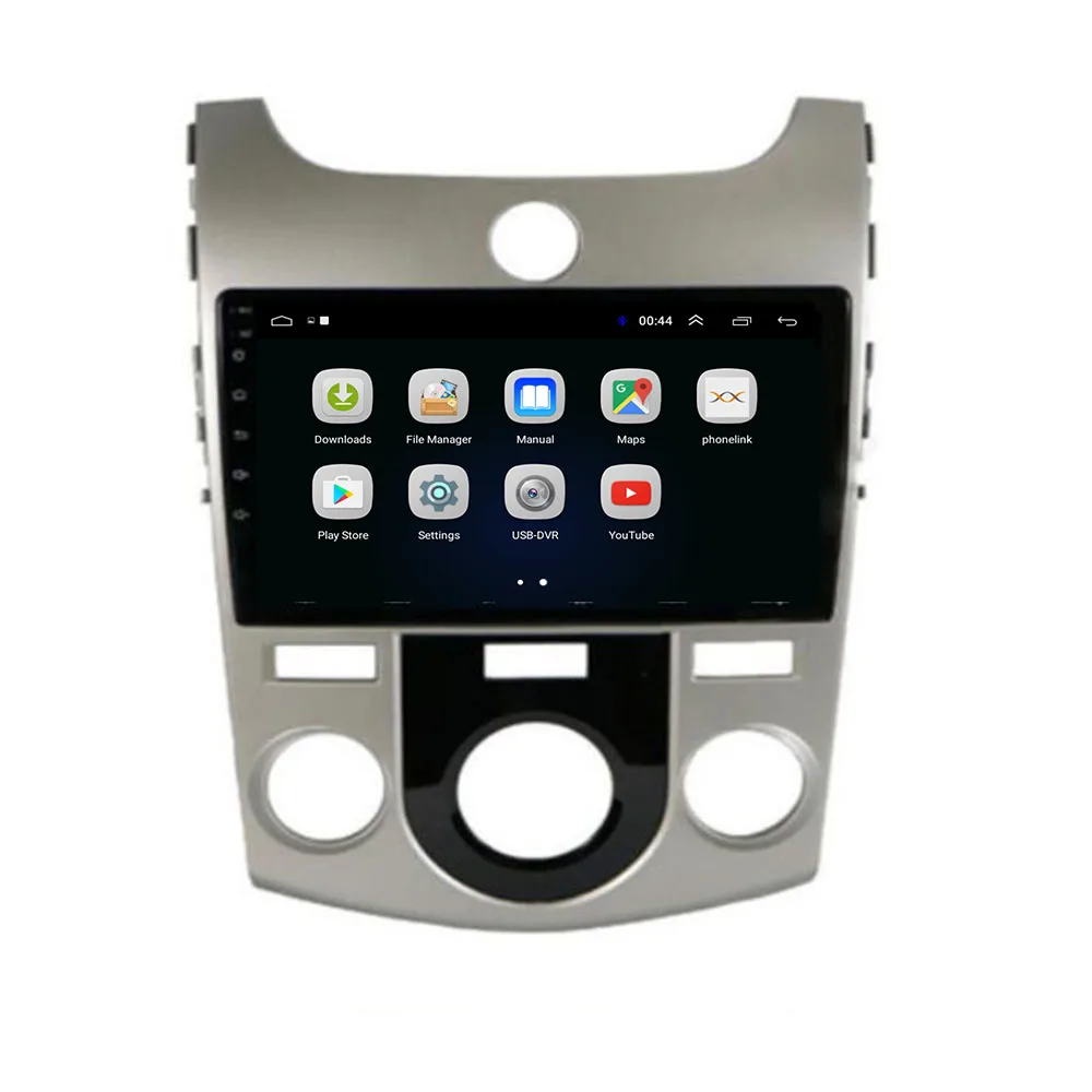 Kıa Cerato 2 TD 2008-2013 için Araba Radyo Multimedya Video Oynatıcı Navigasyon GPS Android 11 Hiçbir 2din 2 din dvd 2