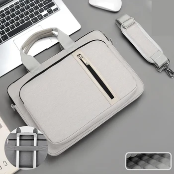 Laptop çantası 13.3 14 15.6 17.3 İnç HP macbook çantası Hava Pro 13 15 17 Bilgisayar Omuz laptop çantası Su Geçirmez Evrak çantası
