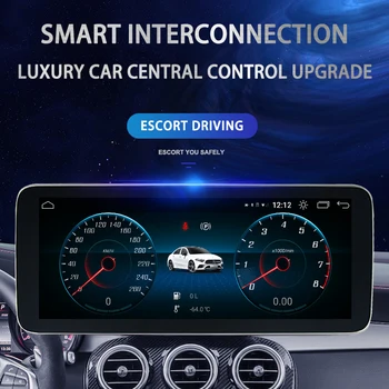 Mercedes-Benz Vito 2016-2020 için Android Kablosuz Carplay 12.1 İnç Tesla Tarzı Ram4+64 GPS Navigasyon Qualcomm Multimedya NAVI