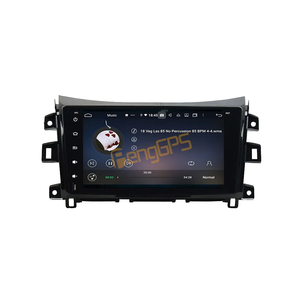 NİSSAN NP300 Navara için + Android Araba Radyo Stereo Multimedya Oynatıcı 2 Din Autoradio GPS Navigasyon PX6 Kafa ünitesi