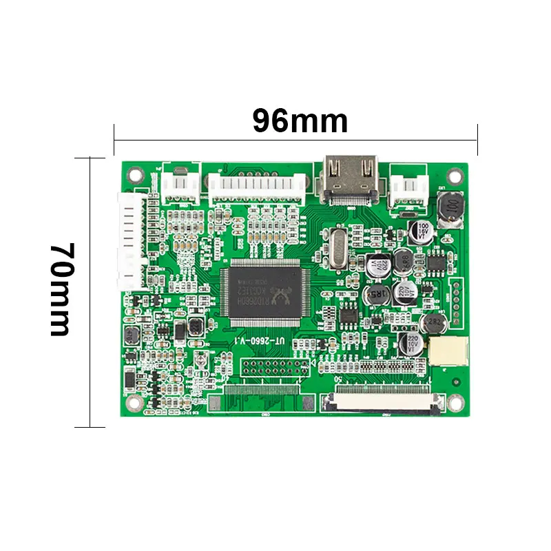 Orijinal Innolux NJ070NA-23A 7.0 İnç TFT LCD LVDS FHD Ekran Dokunmatik Ekran İle sürücü panosu 1024 × 600 500 Nits