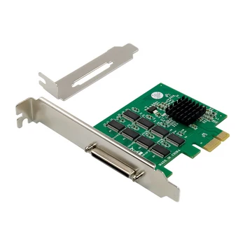 PCI-E Genişletme Kartı PCI-E XR17V358 PRO 8 S Çok Seri Port I / O DR9 RS232 Endüstriyel COM1 Port Genişletme Kartı