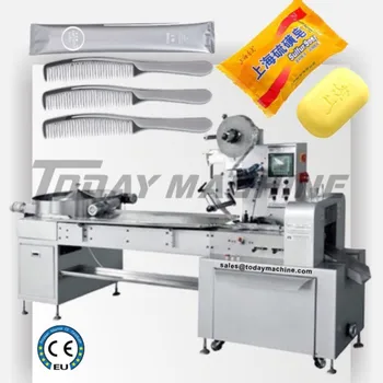 Popüler Fabrika Fiyat Yatay Flowpack ekmek bisküvi baharat çanta Paketleme Makinesi Letamp VT-110