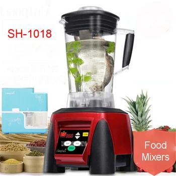 SH-1018 2200 W Ev otomatik çok fonksiyonlu meyve ve sebze buz kum fasulye süt mikser kızarmış meyve suyu kırık makinesi