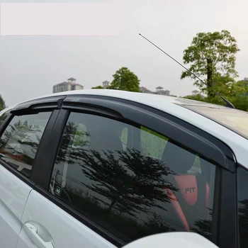 Suzuki GrandVitara 2004 için Pencere Visor Vent Shades Güneş Yağmur Deflektör Guard Suzuki GrandVitara Oto Aksesuarları 4 ADET / takım