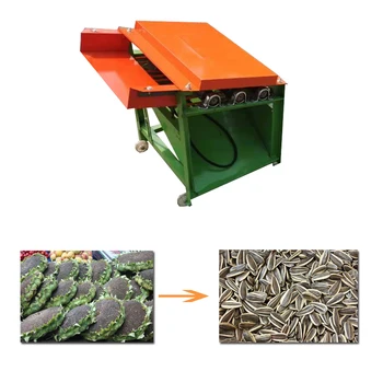 Tarım Ayçiçeği Tohumlarının İşlenmesi için Tarım Ayçiçeği Tohumu Harman Makineleri 4