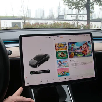 Tesla Model 3 için / Y 2021 Merkezi Kontrol Ekran Rotator Kiti Araba Modifikasyon Aksesuarları