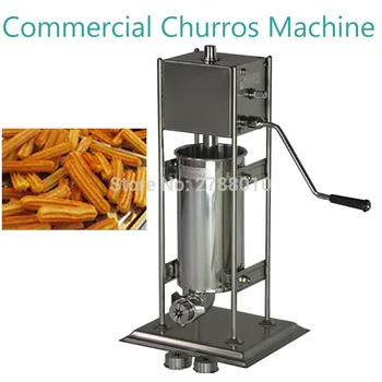 Ticari Churros Makinesi Churros Ekstruder Makinesi Kızarmış Hamur Sopa / İspanya Aperatifler Latin Meyve Makinesi BG-5L