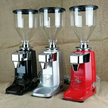 Ticari Kahve Değirmeni Ev Elektrikli İtalyan Kantitatif Kahve Taşlama Makinesi 220 V / 250 W Profesyonel Kahve Makinesi