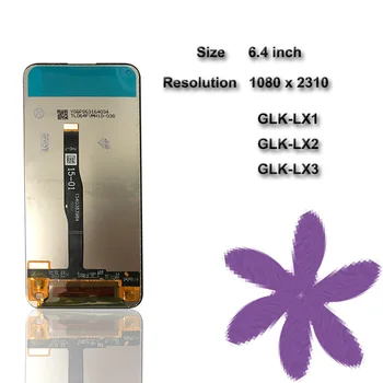 Toptan 3 adet ıçin Huawei Nova 5i LCD Ekran Ekran ıçin Nova5i LCD Meclisi GLK-LX1 GLK-LX2 GLK-LX3 GLK-LX1U Dokunmatik Ekran
