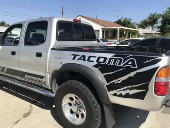 Toyota Tacoma İÇİN sticker vücut dış modifikasyon kamyonet Tacoma off-road dekoratif çıkartması