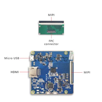 Wisecoco 6 inç 2 K LCD Ekran LS060R1SX02 1440x2560 VR Sanal Gerçeklik DLP Projektör SLA 3D Yazıcı Paneli Arka Çıkarılabilir