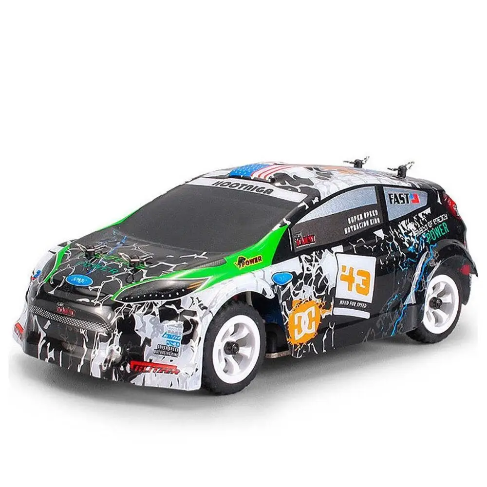 WLtoys K989 Uzaktan Kumanda Dört Tekerlekten Çekiş araba şarjı Elektrikli Oyuncaklar Mini Yarış Arabası 1: 28 Oranı Yüksek Hızlı Off-Road Araç XYW03
