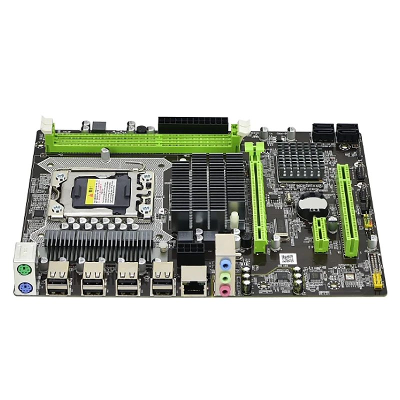 X58 Bilgisayar Anakartı, 1366-Pin DDR3 RECC Bellek Masaüstü Bilgisayar Oyun Seti Anakartı, X5650 İ7CPU Setini Destekler 3