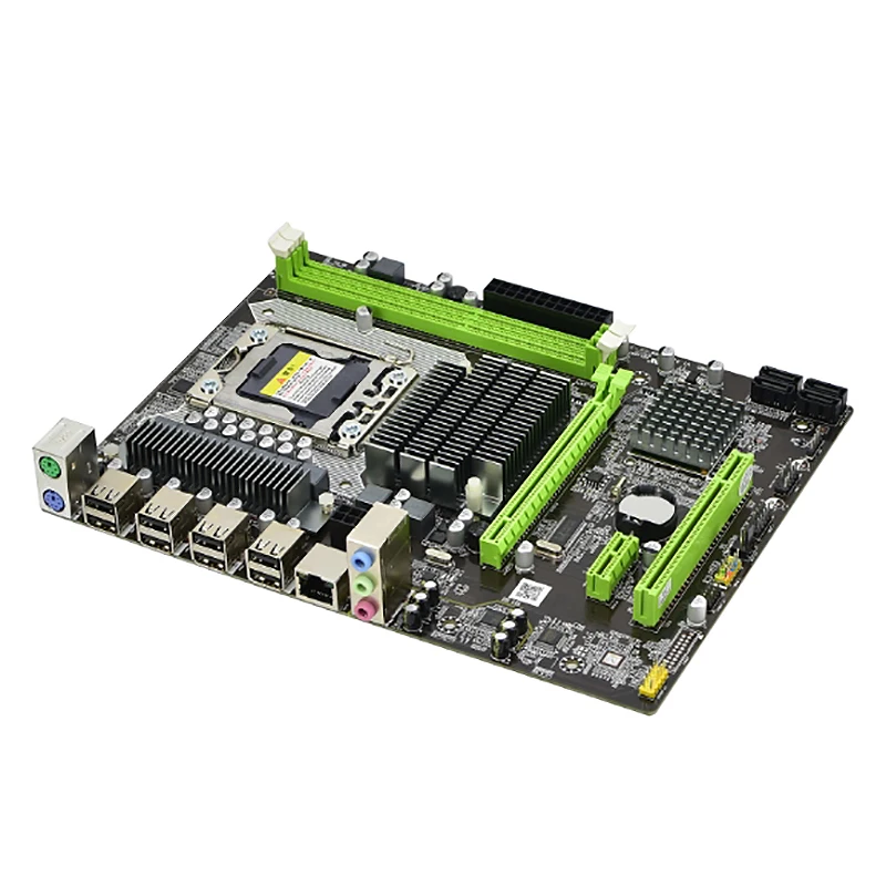 X58 Bilgisayar Anakartı, 1366-Pin DDR3 RECC Bellek Masaüstü Bilgisayar Oyun Seti Anakartı, X5650 İ7CPU Setini Destekler 5